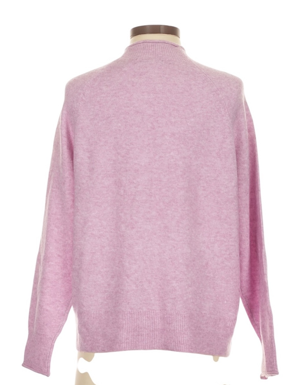 J. Crew Rollneck Sweater in Supersoft Yarn size Small Pink Wool Blend NWT - Picture 2 of 8